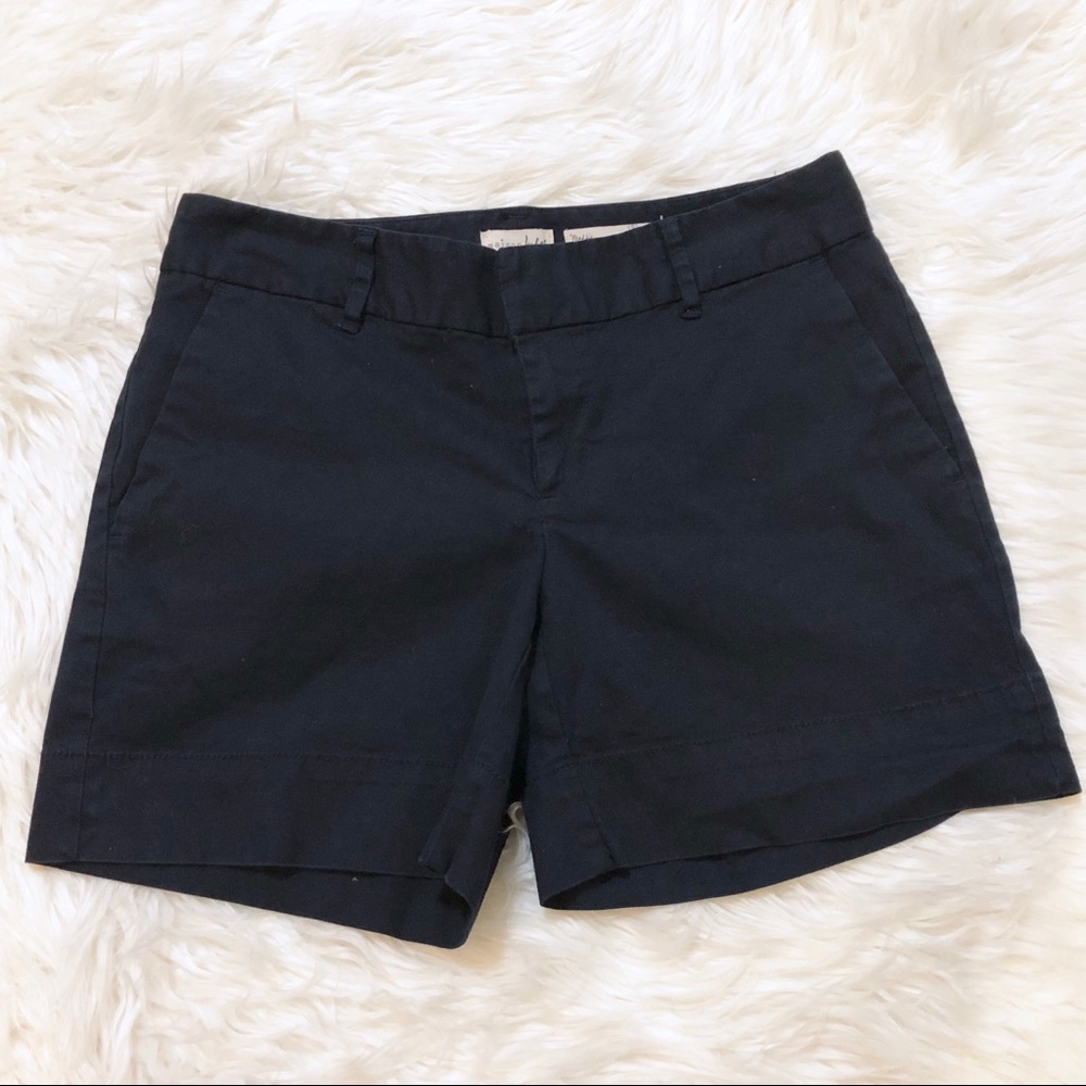 Madison Jules Maddie Everyday Short Navy Blue Sz 2
